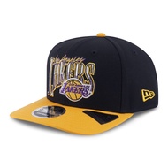 New Era หมวกรุ่น Los Angeles Lakers Nba Infilled Black 9Fifty Of Pcv Cap