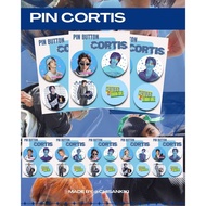 CORTIS KPOP PIN CORTIS BUTTON PIN/ KEONHO MARTIN SEONGHEYEON JAMES JUHOON PIN/