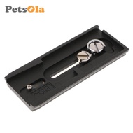 [PETSOLA] 501pl-120mm Sliding QR Plate with 1/4" 3/8"