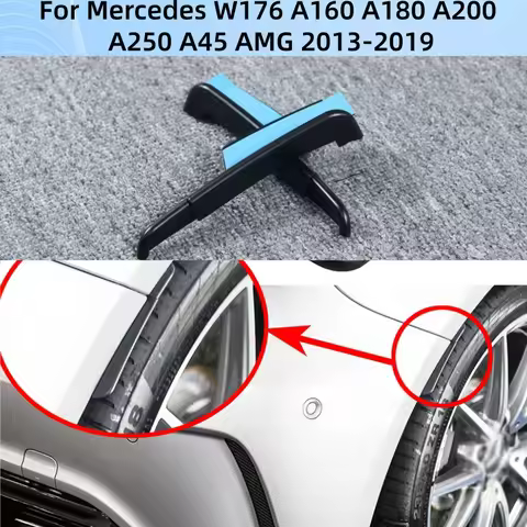 For Mercedes Benz W176 A Class A160 A180 A200 A250 A45 AMG 2013-2019 Rear Wheel Eyebrow Fender Flare