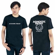 Agnostic Front Tshirt Unisex Casual 100% Cotton Black T-SHIRT