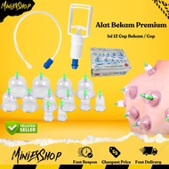 Premium Cupping Tool, 12 Cups, Traditional Therapy Cupping Tool, Wind Cupping