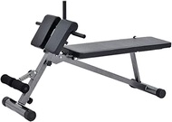 Home Office Unisex Adult Adjustable Utility Bench Heavy Duty Fitness All-in-One Bench Training Weight Sit Up Bench Workout Flat Incline Decline Multiuse Exercise for Home Gym