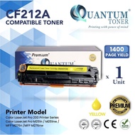QUANTUM YELLOW High Quality Compatible 131A CF212A for HP Color LaserJet Pro 200 M251n M251nw MFP M2