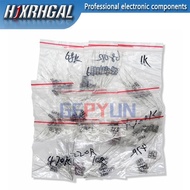 200PCS/batch 1W 5% resistor combination kit 20 value 10 ohm-1M ohm resistor set 22R 47R 100R 220R 47