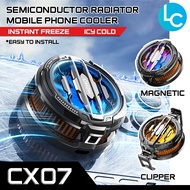 MEMO CX07 15W Magnetic/Back-clip 2in1 Portable Mobile Phone Semiconductor Refrigeration Cooling Fan 