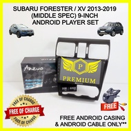 SOUNDSTREAM SUBARU FORESTER/ XV 2013-2019 (MIDDLE SPEC/SILVER A/C) 9-INCH ANDROID PLAYER (FREE CAR C