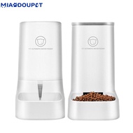 MIAODOUPET 3.8L Large Capacity Pet Dog Cat Automatic Feeder Detachable Bowl Water Dispenser Food Feeding Device Pet Supplies