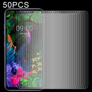 全城熱賣 - 適用於 LG G8s ThinQ 50 PCS 0.26mm 9H 2.5D 半屏鋼化玻璃保護膜