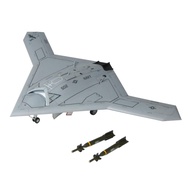 Platz 1/72 U.S. Navy Unmanned Bomber X-47B w/GBU-27 Plastic Model