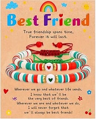 Friendship Bracelets Women's Partner Bracelets Adjustable BFF Bracelets for 2 Best Friend Friendship