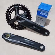 Chain wheel Crank Shimano HT2 Deore M4100 2 Speed Dual Chain Ring