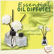 DC Air Freshener Reed Essential Oil Diffuser Home Fragrance Perfume Aromatherapy Pewangi Wangian Rum