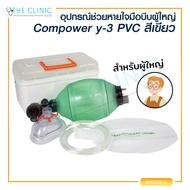 Ambu bag ชุดช่วยหายใจแบบมือบีบ อุปกรณ์ช่วยหายใจมือบีบ