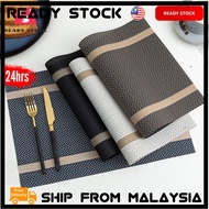 1pc x Dining Table Mat Coaster Tablemat Coaster Heatproof Placemat Anti Slip Washable Waterproof Sta