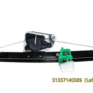 【LWS MALL】 51357140590 Car Rear Power Window Regulator Without Motor Replacement Fit for Bmw E90 E91
