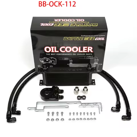 Engine Oil Cooler Kit For V1.4TSI EA211 Engine Oil Filter Housing Cooling Golf MK7 MK8 Radiator BB-O