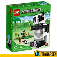 LEGO Minecraft 21245 The Panda Haven (553 Pieces)