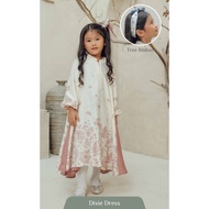 Harlow DAY Eid Series Harlow kids Dixie Dress Harlowkids Girls' Dress Raya Collection Children's/ Dr