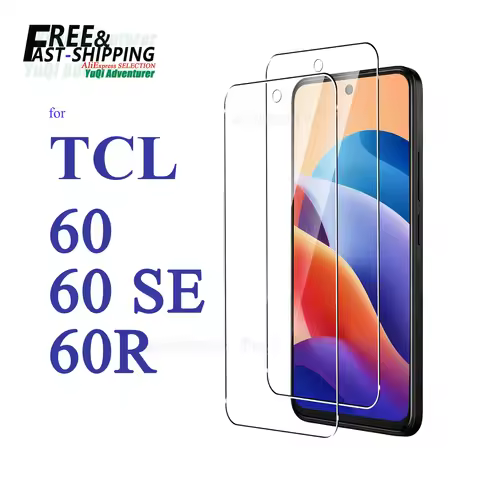 Screen Protector For TCL 60 SE 60R 6.7 inch Tempered Glass 9H HD Crystal Anti Scratch Case Friendly