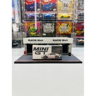 Mini GT No 630 Porsche 911 (922) GT3 RS White with Pyro Red Accent