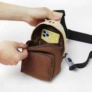 Kpop Bts Bt21 กระเป๋าเป้สะพายหลังลายการ์ตูนใส่ศัพท์มือถือได้