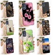 Cover Motorola Moto G62 5G Case Silicone Cute Cat Fashion Butterfly Funny Painted Casing Motorola G6