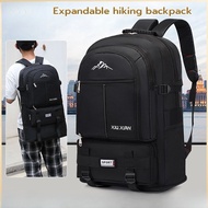 Ready Stock 56-75L Hiking Backpack Large Capacity Backpack Travel Outdoor Bag Waterproof Mountain Ba