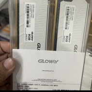 Memory PC GLOWAY G1 WHITE DDR4 16GB KIT (8GB*2) 3200MHZ