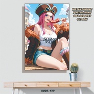 Booney Chan Anime One Piece Poster, Modern Aesthetic Wall Decoration, Large Size