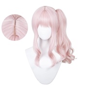 Mizuki Akiyama Cosplay Wig for Project Sekai Colorful Stage Cosplay, Long Light Pink Ponytail Wig fo