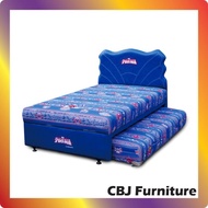 Bigland Kasur Springbed 2 in 1 Spiderman Ultimate - Full Set -120x200