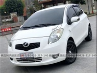 【FB搜尋桃園阿承】豐田 超人氣YARIS 2008年 1.5CC 白色 二手車 中古車