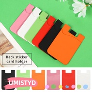 UMISTYDREAMUM9U Business Credit Pocket Adhesive Sticker Cellphone Accessories Wallet