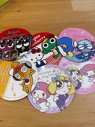 Sanrio Keroro sticker postcard