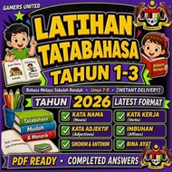 小学国语语法精通 Tatabahasa BM Tahun 1-3 | Latihan Grammar SK SJKC 7-9 Tahun KSSR 2026 PDF [INSTANT DELIVERY