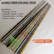 Entul / Ujung Joran Fiber Kolong Super Lentur Ukuran Panjang 60cm 70cm 90cm Atau Pucukan Pengganti T