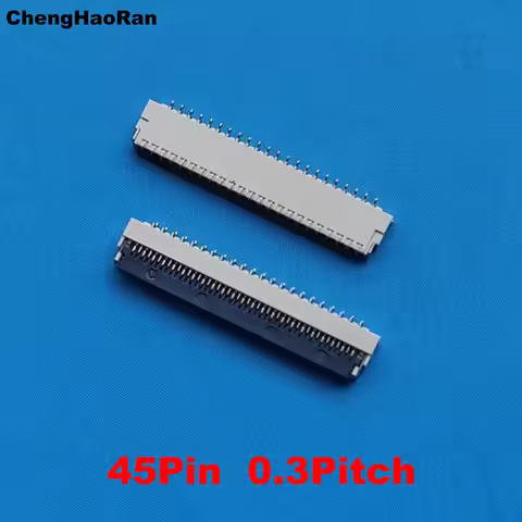 5/10/50/100pcs 45P 45Pin 0.3mm Pitch FPC FFC Flat Cable Connector Socket For Laptop keyboard Interfa