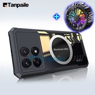 ทำความเย็นให้เคส Tanpaile สำหรับ Poco X6 Pro Redmi K70 K70e Note 13 5G เคสป้องกันโทรศัพท์กันกระแทกเค
