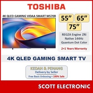 Toshiba 55" 65" 75" 4K QLED Gaming VIDAA SMART TV