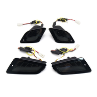 ไฟสัญญาณเลี้ยว LED เหมาะสำหรับรถ Vespa GTS 300 GTS250ไฟหลัง GTS300 GTV300 GTV250กันน้ำได้โคมไฟหลังตั