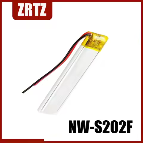 New ZRTZ 250mAh Battery for Sony Walkmen NW-S202F NW-S200F NW-S203F NW-S204F NW-S205F 2-Wire