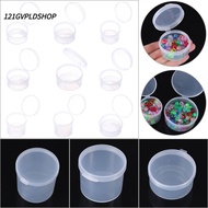 121GVPLDSHOP Beads Container  Hardware  Round Pill Chip Box