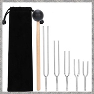 Tuning Fork Sound Healing Tool Set 128HZ 256HZ 512HZ 1024HZ 2048HZ Tuning Fork Aluminum Alloy Tuning