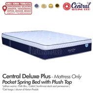 SPRING BED CENTRAL DELUXE PLUS - POCKET SPRING DISKON