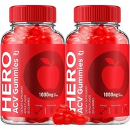 Hero ACV Gummies Supplement - Hero + ACV Gummies Apple Cider Vinegar 1000MG, Hero ACV Weight Managem