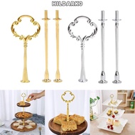 HILDARK0 Cake Plate Stand, Zinc Alloy 3 Tier Cake Stand, Hardware 2 Tier Hardware Holder Wedding Par