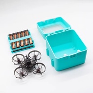 3D Printed Storage Box Anti-collision Protection Case Transparent Top Cap w Battery Rack for Air65 F