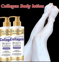 ORIGINAL LOTION Whitening Collagen Body Lotion bleaching Body Cream/ pemutih kulit badan ampuh dan permanenBrightening body lotion Whitening body cream /Body bleaching 300ML