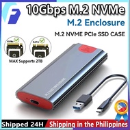 10Gbps M.2 NVMe SATA SSD Enclosure Case Box Applied to M.2 NGFF NVMe PCIe SATA Enclosure Adapter Too